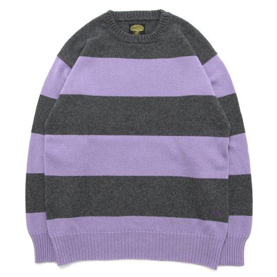 GREEN CLOTHING グリーンクロージング】WOOL SWEATER (グレイ