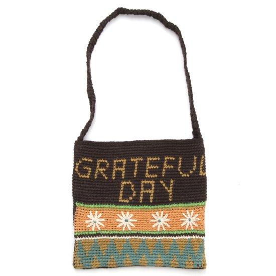 HAVE A GRATEFUL DAY ハブアグレイトフルデイ｜CROCHET SHOULDER BAG