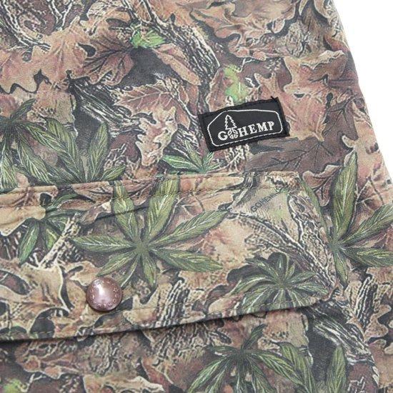 go hemp ゴーヘンプTREE CAMO UTILITY VEST GO HEMP ゴーヘンプ｜HEMP TREE CAMO UTILITY VEST (リアルツリーカモ