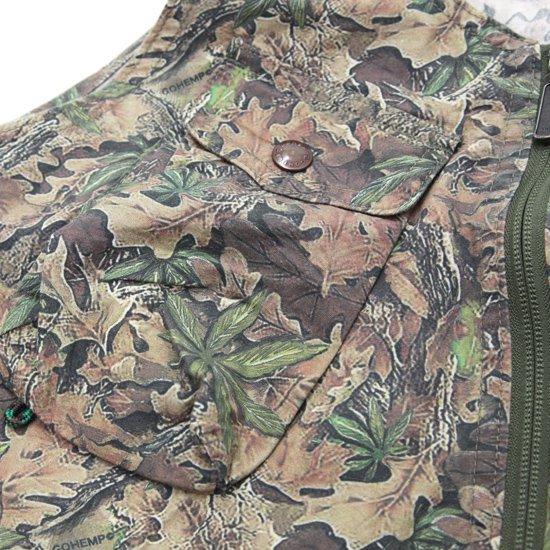 GO HEMP ゴーヘンプ｜HEMP TREE CAMO UTILITY VEST (リアルツリーカモ