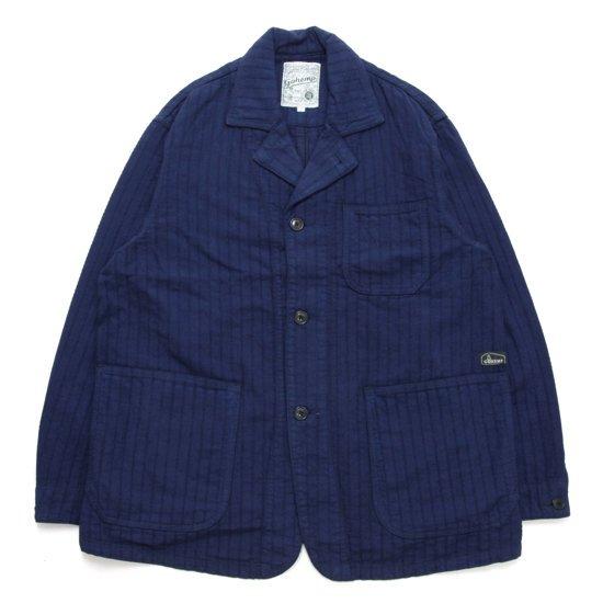 GOHEMP ゴーヘンプ｜HEAVY DOBBY EQUIPMENT SUIT JACKET (ネイビー 