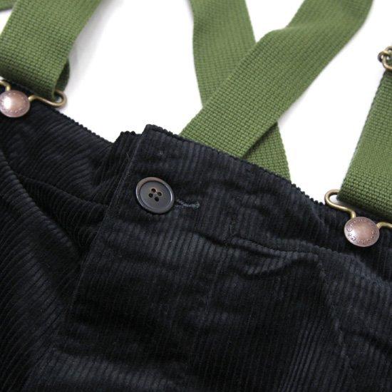 GO HEMP ゴーヘンプ｜9W CORDUROY TUBE VENDOR ALL PANTS (ブラック