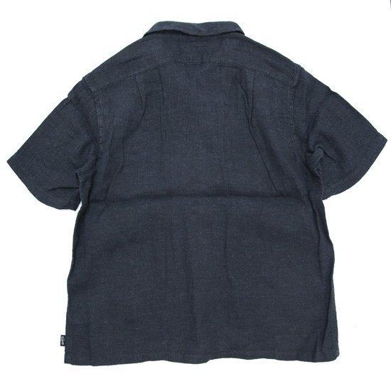 GOHEMP ゴーヘンプ|DOBBY OPEN MIND SHIRTS (チャコール)(半袖シャツ)|reveshop|02
