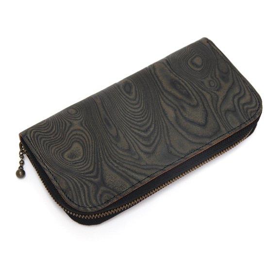 GOWEST ゴーウエスト｜×MAGNET LONG WALLET (ブラック)(スキモレザー 