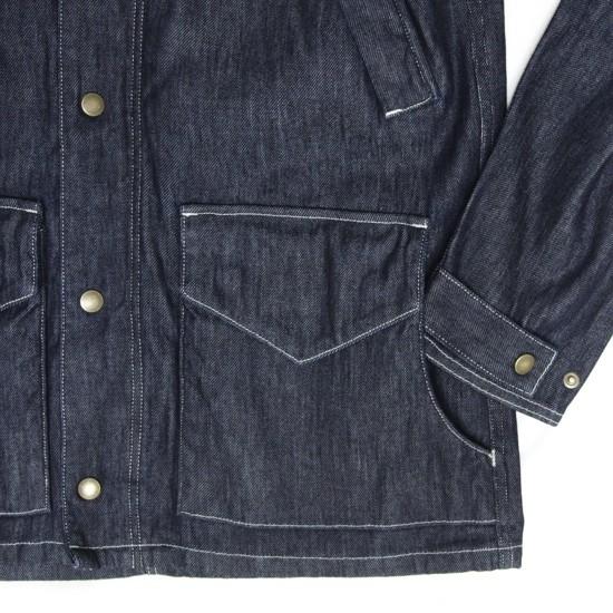 特別特価 Nasngwam ナスングワム｜ALPS JACKET DENIM (インディゴ)(アルプスジャケット デニム)