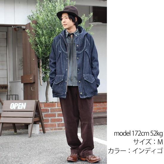 Nasngwam ナスングワム｜ALPS JACKET DENIM (インディゴ)(アルプス