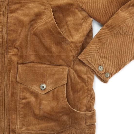Nasngwam ナスングワム｜BRUM JACKET (キャメル)(コーデュロイ 