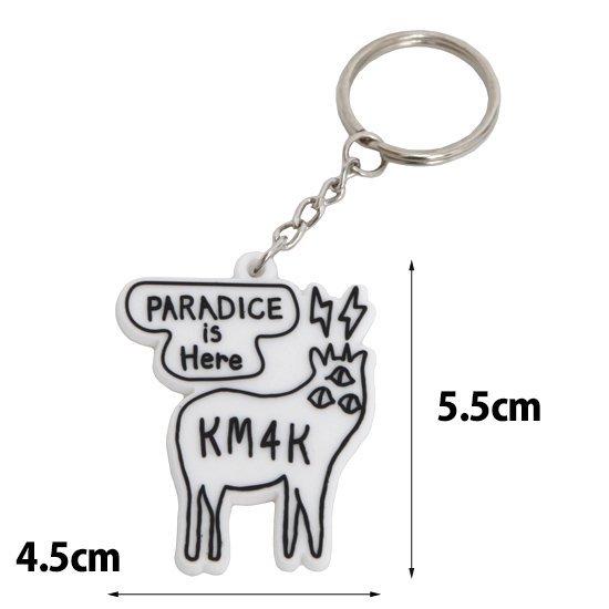 KM4K カモシカ|KEY HOLDER (キーホルダー) (ふにふにラバー)|reveshop|02