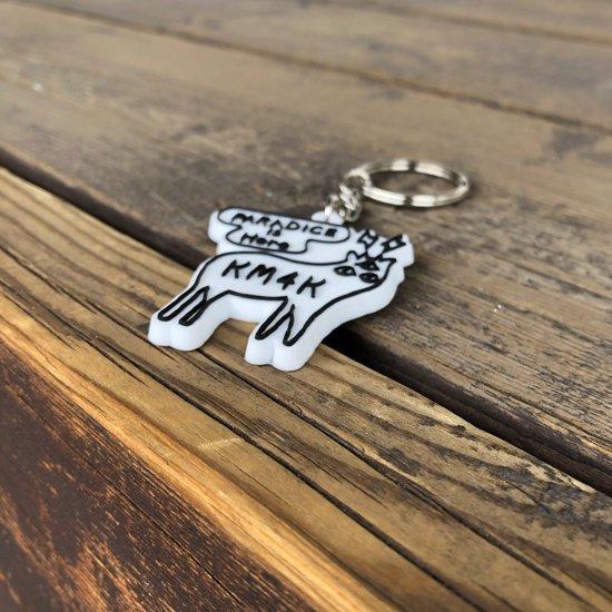 KM4K カモシカ|KEY HOLDER (キーホルダー) (ふにふにラバー)|reveshop|04