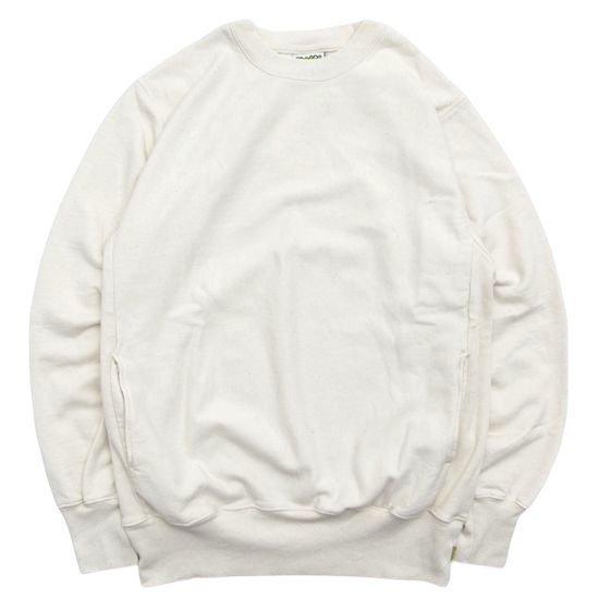 Phatee ファッティー｜HEMP SWEAT CREW (キナリ)(スウェットクルー 