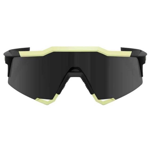 ワンハンドレッド 100% スポーツサングラス SPEEDCRAFT ミラー レンズ クリアレンズ付 60007-00025-Soft Tact Glow×Black 国内正規品の画像
