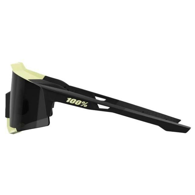 ワンハンドレッド 100% スポーツサングラス SPEEDCRAFT ミラー レンズ クリアレンズ付 60007-00025-Soft Tact Glow×Black 国内正規品の画像