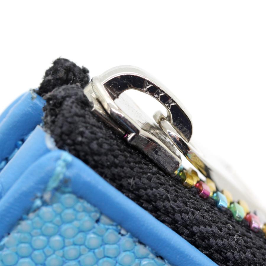 Revetta] エイ革 長財布 財布 YKK製MIXカラー L字ファスナー