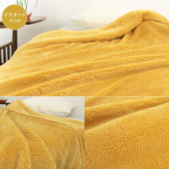 毛布　ブランケット セミダブル　ブラウン　160×200cm ⭐️新品未使用品⭐️ 吸湿発熱 毛布 (セミダブル サイズ) ブランケット 大判 抗菌