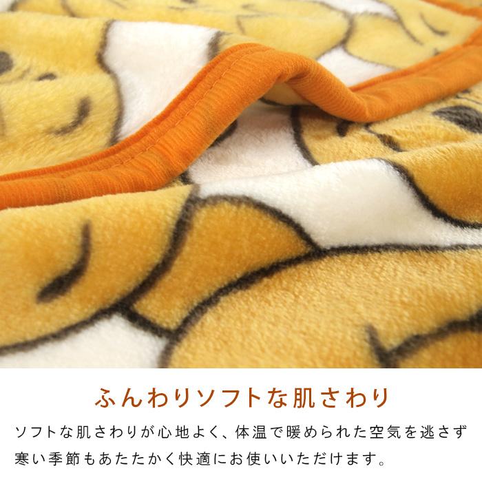 Disney（ディズニー） 毛布 ニューマイヤー毛布 くまのプーさん ハーフ