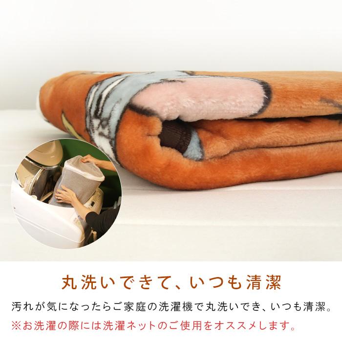 丸眞 毛布 ニューマイヤー毛布 トムとジェリー ハーフサイズ
