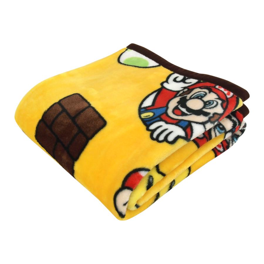 任天堂（Nintendo） 毛布 スーパーマリオ ハーフサイズ 100×140cm
