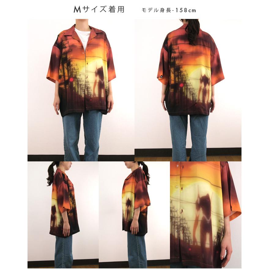 EVANGELION：95 エヴァンゲリオン アロハシャツ メンズ レディース