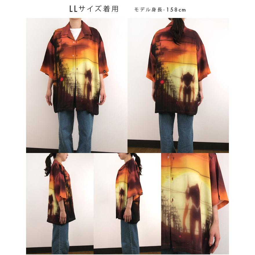 EVANGELION：95 エヴァンゲリオン アロハシャツ メンズ レディース