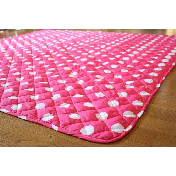 マルチカバー ドット柄 185×185cm : 寝具の専門店リヴェール Yahoo!店