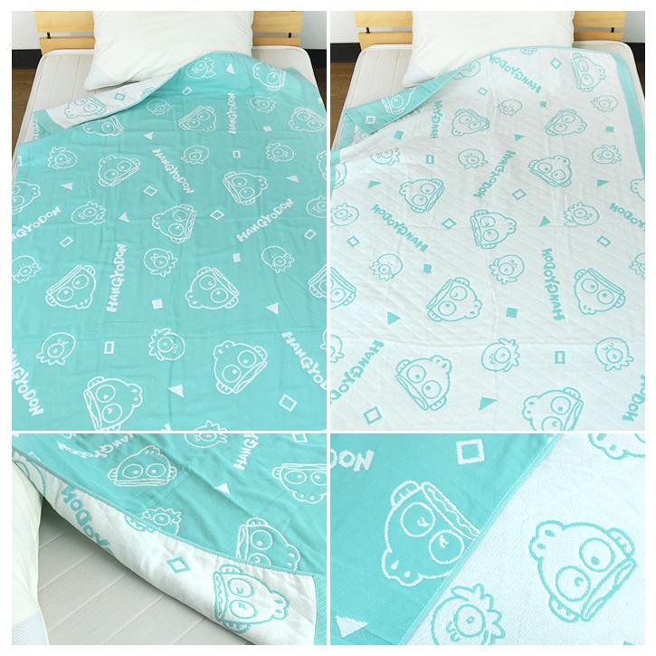 sanrio（サンリオ） ガーゼケット ハンギョドン ハーフサイズ ハーフ