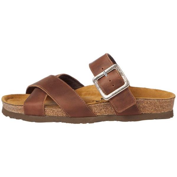 Naot ブラウンレザー サボサンダル37 NAOTの定番シューズ | NAOT