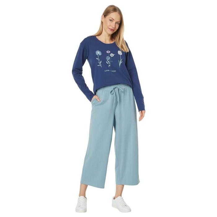 ライフイズグッド レディース シャツ トップス Detailed Spring Flowers Crusher-Flex Tunic