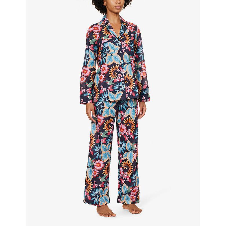 情熱セール情熱セールデリック ローズ レディース ナイトウェア アンダーウェア Ledbury Graphic-print Cotton-poplin Pyjama Set 下着、靴下、部屋着 デリック ローズ レディース ナイトウェア アンダーウェア Ledbury geometric-print cotton pyjama set