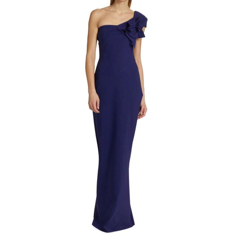 百貨店の販売 チアラ ボニ プティ ローブ レディース ワンピース トップス Nicolasa One-Shoulder Gown