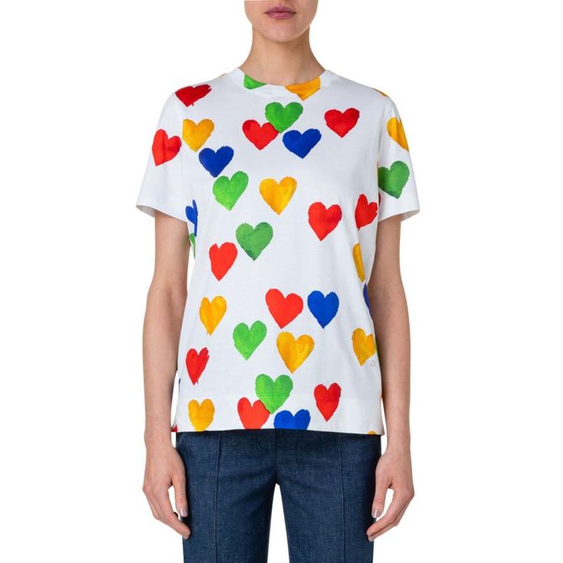 アクリス レディース Tシャツ トップス Hearts Cotton T-Shirt トップス アクリス レディース ポロシャツ トップス Cotton Polo