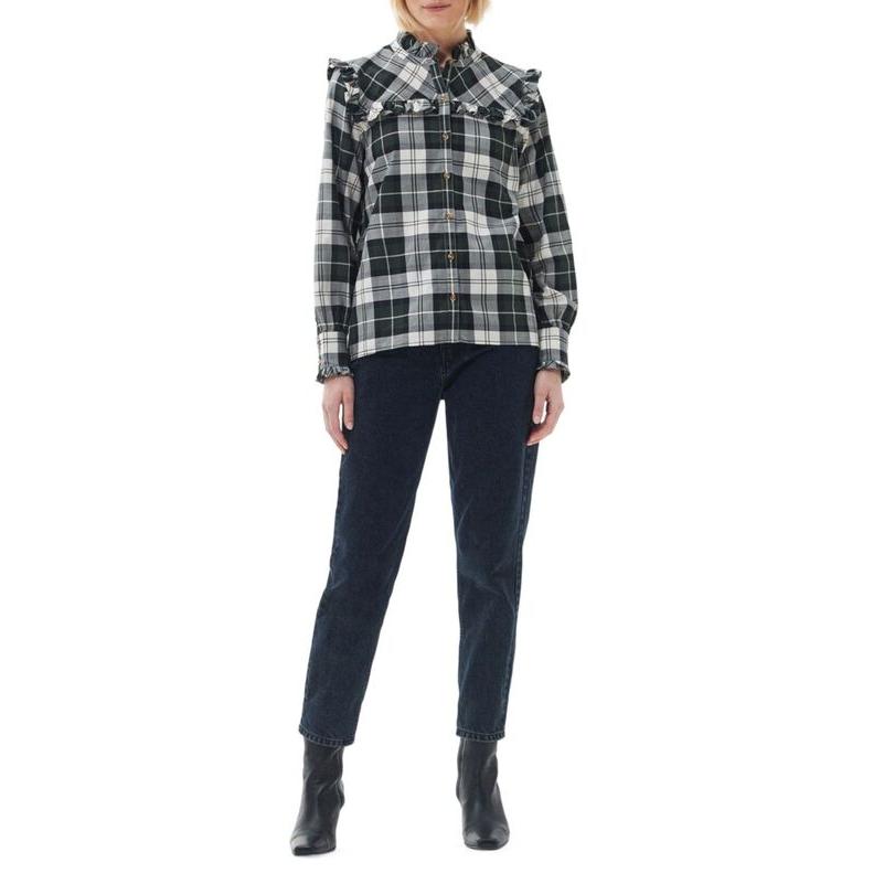 バーブァー レディース シャツ トップス Barbour Angelina Plaid 