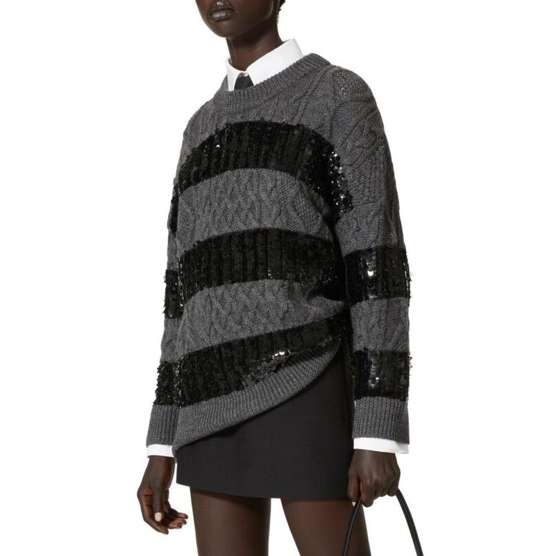 ヴァレンティノ レディース ニット・セーター アウター Embroidered Wool Sweater｜revida2｜02