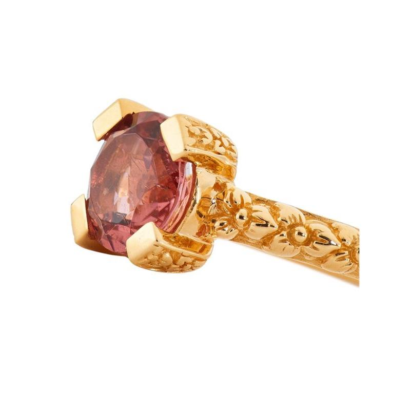 スティーブンデュエック レディース リング アクセサリー Luxury 18K Gold & Pink Tourmaline Ring｜revida2｜03