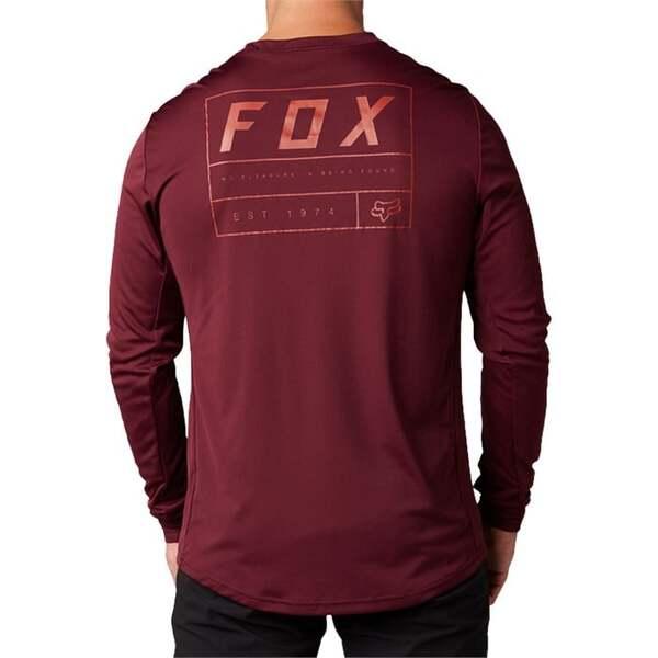 フォックス メンズ Tシャツ トップス Fox Ranger Swath Long-Sleeve Jersey｜revida2｜02