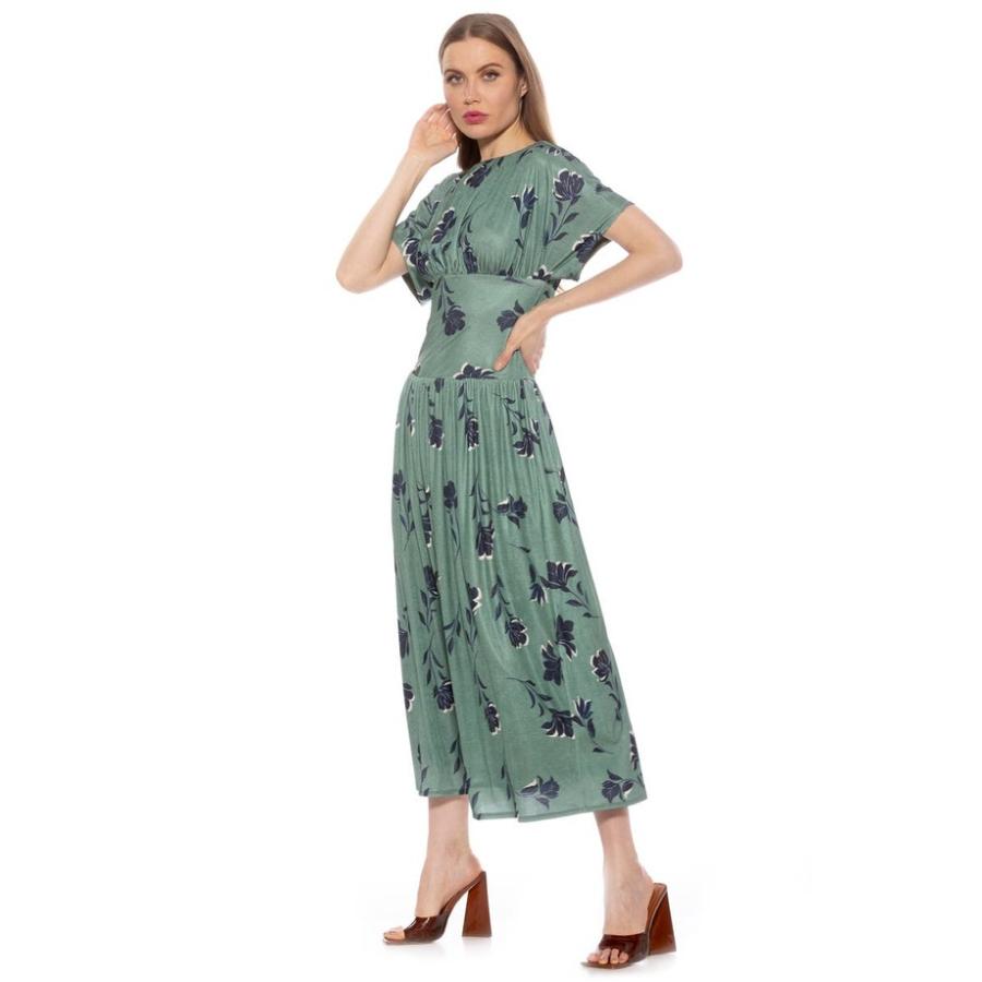 完成品 アレクシアアドマー レディース ワンピース トップス Luna Dolman Sleeve Maxi Dress