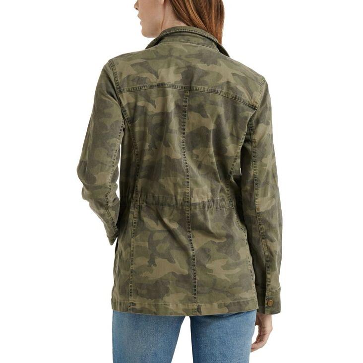 ラッキーブランド レディース ジャケット・ブルゾン アウター Camo Jacket｜revida2｜02