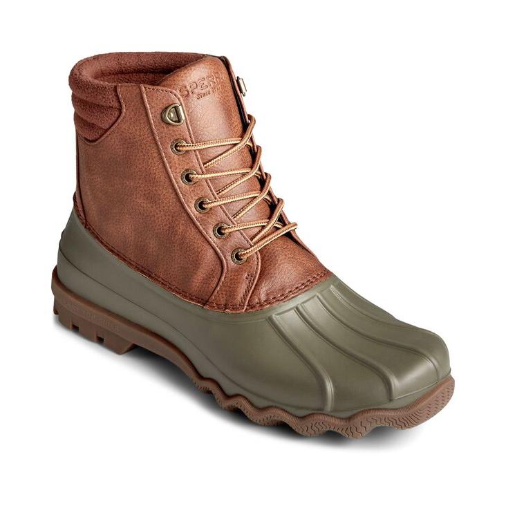 スペリー メンズ ブーツ・レインブーツ シューズ Men's Avenue Duck Boots 5111346032tanolリビー