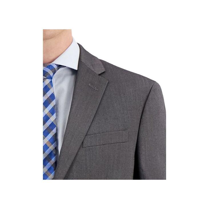 ケネスコール メンズ ジャケット・ブルゾン アウター Men's Techni-Cole Suit Separate Slim-Fit Suit Jacket｜revida2｜03