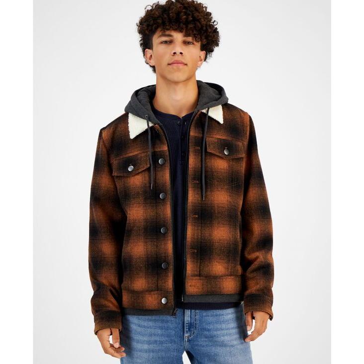 ショッピングを通販 サンストーン メンズ ジャケット・ブルゾン アウター Men´s Bib Trucker Jacket