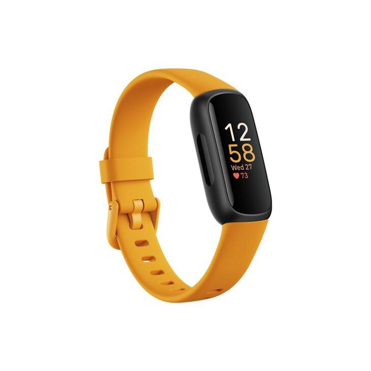 フィットビット メンズ 腕時計 アクセサリー Inspire 3 Morning Glow Wellness Tracker Watch 19.5mm｜revida2｜03
