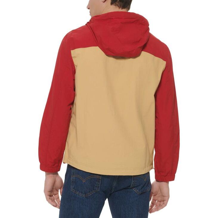 オフライン販売 リーバイス メンズ ジャケット・ブルゾン アウター Men´s Hoodie Popover Lightweight Jacket