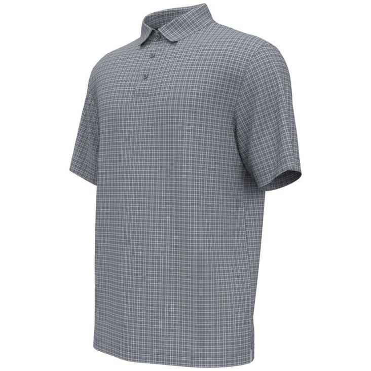購入OK ピージーエーツアー メンズ ポロシャツ トップス Men´s Plaid Print Short-Sleeve Performance Polo Shirt