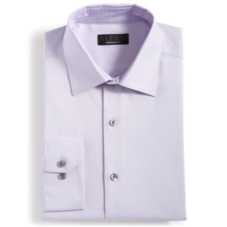 激安で通販 アルファニ メンズ シャツ トップス Men´s Regular-Fit Solid Dress Shirt
