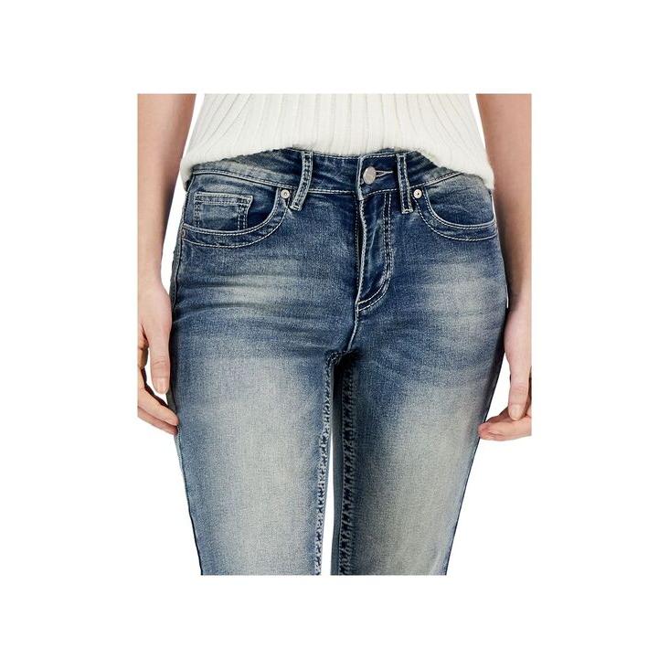 ドールハウス レディース ボトムス デニムパンツ ジーンズ Juniors' Mid-Rise Embellished-Pocket Jeans｜revida2｜04