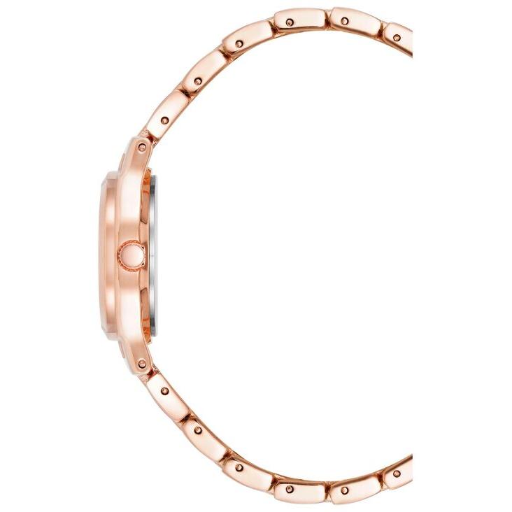 アンクライン レディース 腕時計 アクセサリー Women's Quartz Rose Gold-Tone Alloy Watch 26mm｜revida2｜02