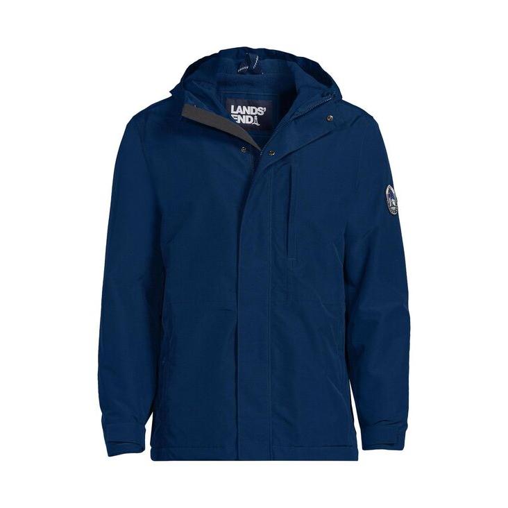 ランズエンド メンズ ジャケット・ブルゾン アウター Men's Squall Waterproof Insulated Winter