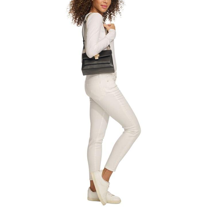 DKNY ダナキャランニューヨーク ハンドバッグ ショルダーバッグ バイ 90～00s DKNY JEAN ダナキャラン・ニューヨーク ワイドデニムパンツ
