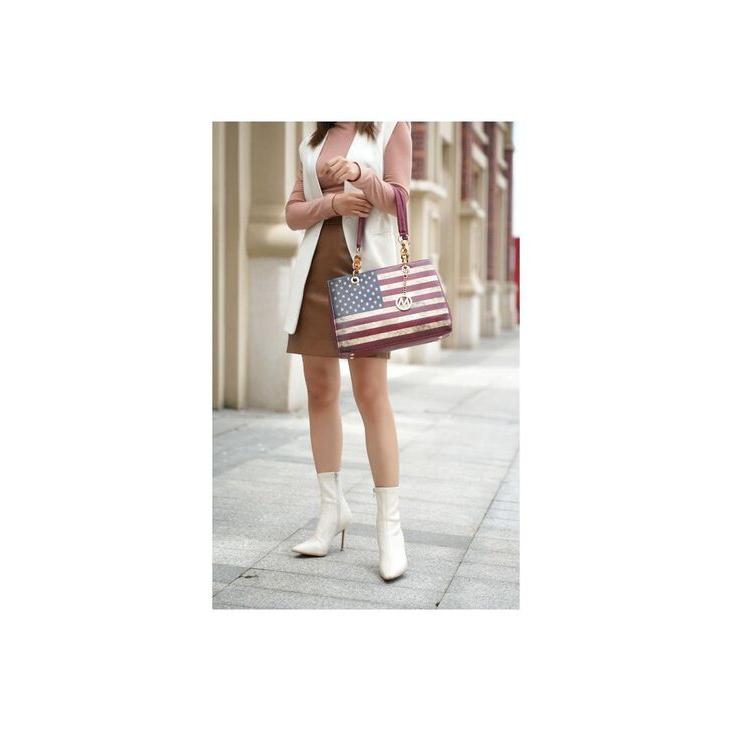 MKFコレクション レディース ショルダーバッグ バッグ Nevaeh patriotic pattern Women s Shoulder Bag by Mia K|ショルダーバッグ MKFコレクション レディース ショルダーバッグ バッグ Nevaeh patriotic pattern Women s Shoulder Bag by Mia K|ショルダーバッグ