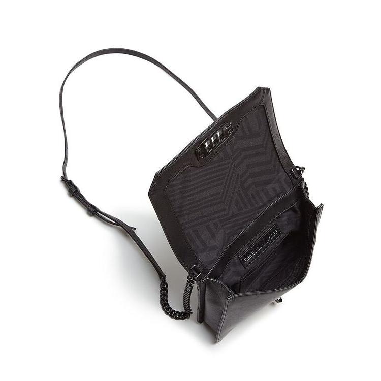 レベッカミンコフ レディース ショルダーバッグ バッグ Love Chevron Quilt Small Leather Crossbody｜revida2｜03