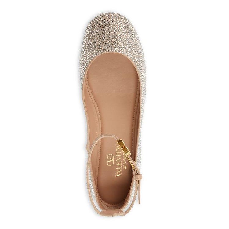 ヴァレンティノ レディース パンプス シューズ Women's Crystal Ballerina Flats｜revida2｜04